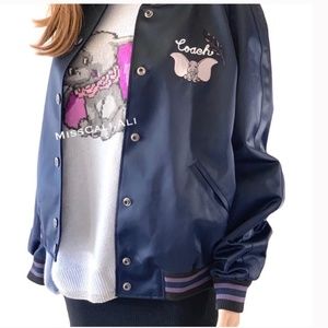 Disney x coach dumbo jacket XS varsity limited edition